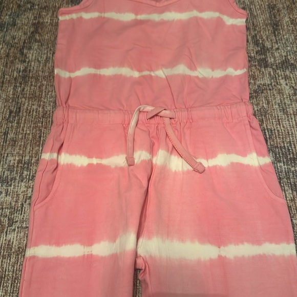NWT Lola & Taylor Sleeveless Jumpsuit in Wild Orchid Tie Dye - Picture 6 of 6